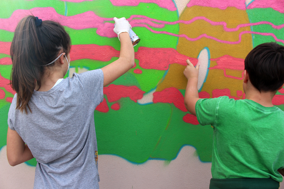 Taller graffiti lezama